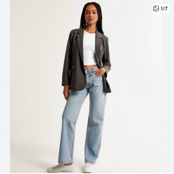 Abercrombie & Fitch Denim - Abercrombie & Fitch the 90s relaxed fit high-rise size 16